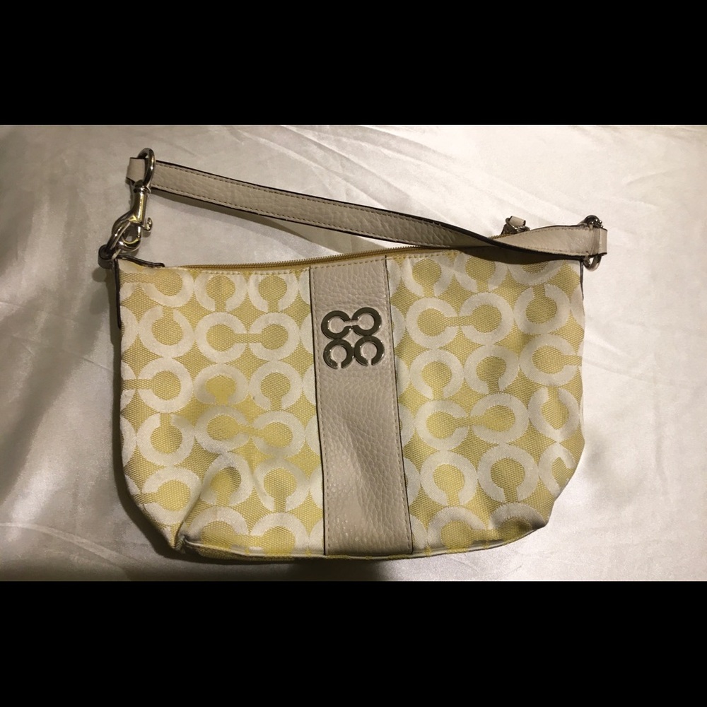 Yellow COACH Purse